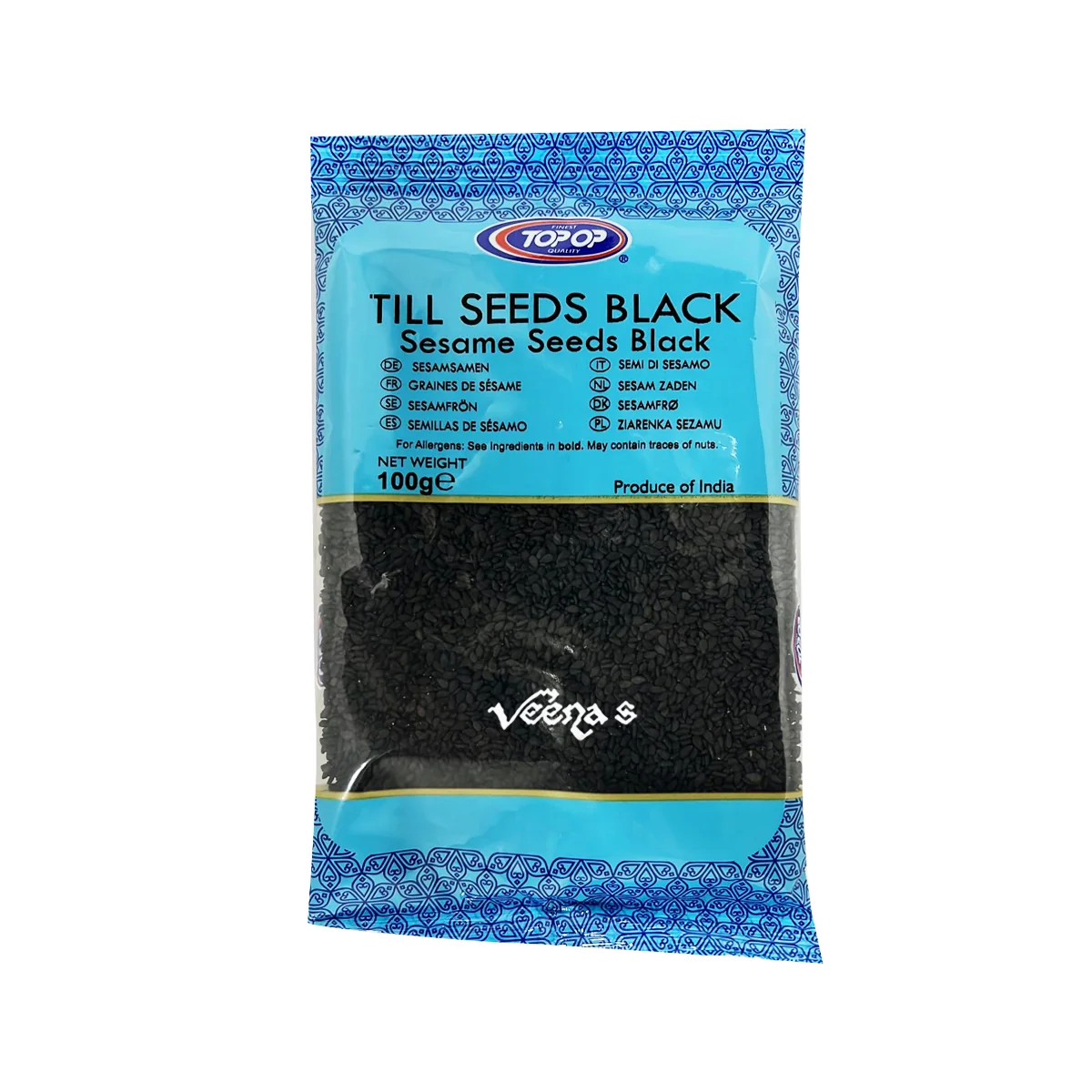 TOP-OP TILL SEEDS BLACK