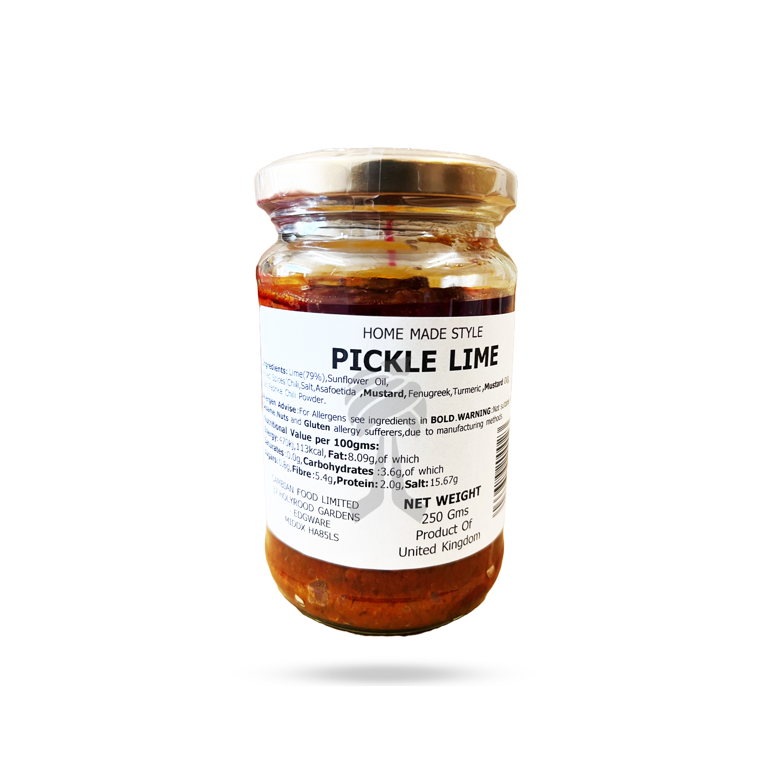CAMBIAN LIME HOT PICKLE