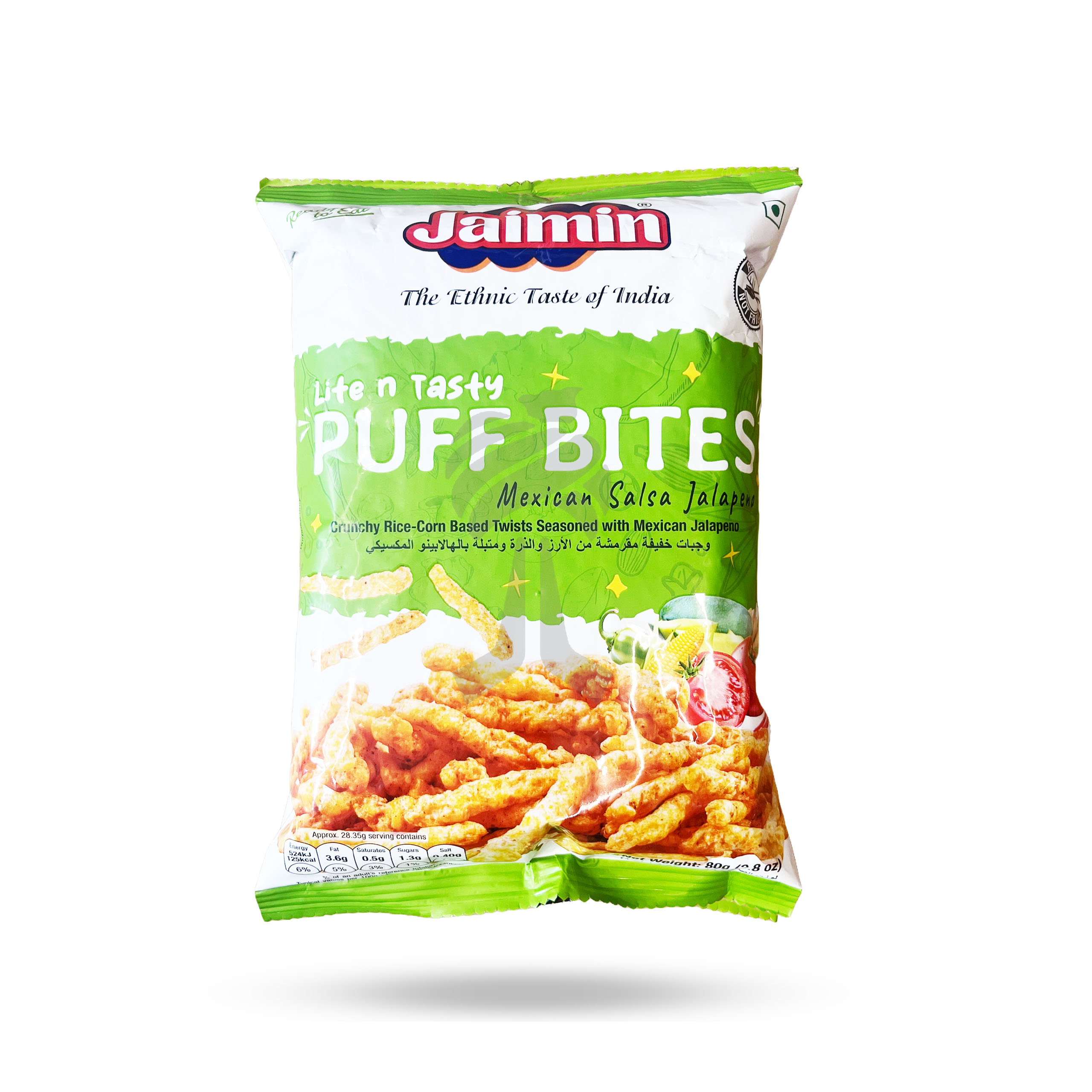 JAIMIN FRYUMS PUFF BITES MAXICAN SALSA JALAPENO