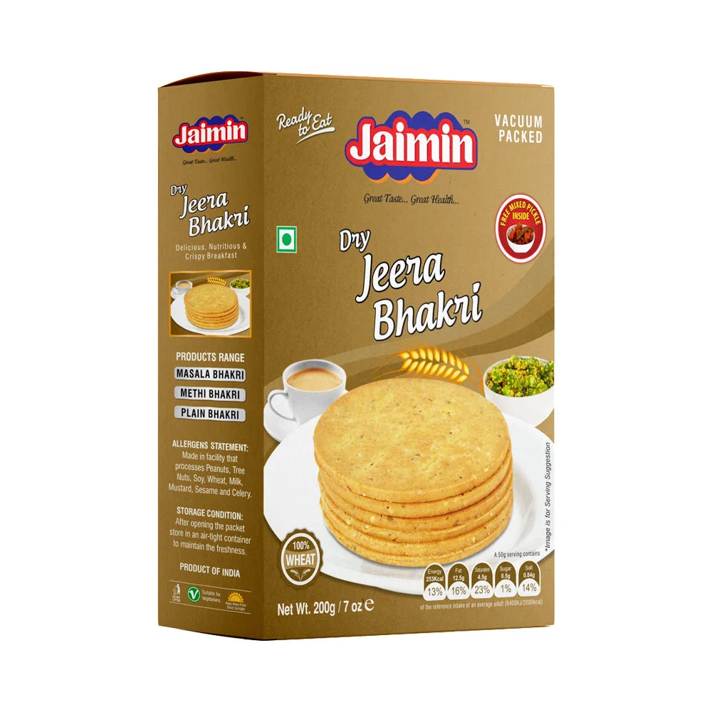 JAIMIN DRY JEERA BHAKRI