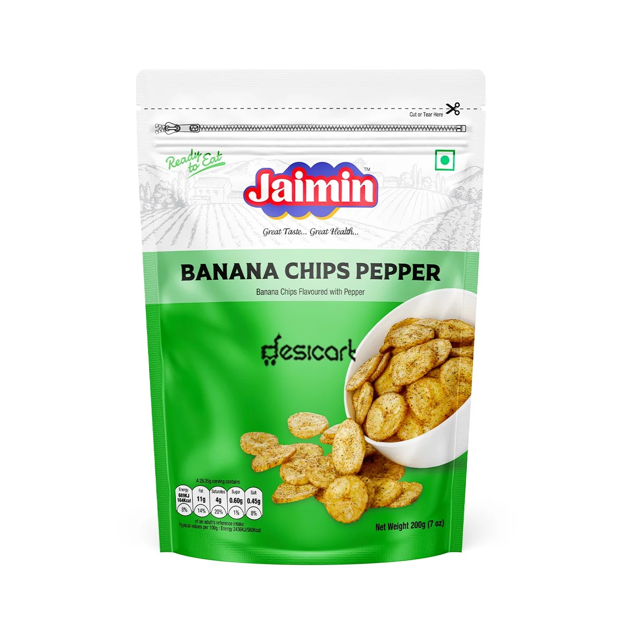 JAIMIN BANANA CHIPS PEPPER