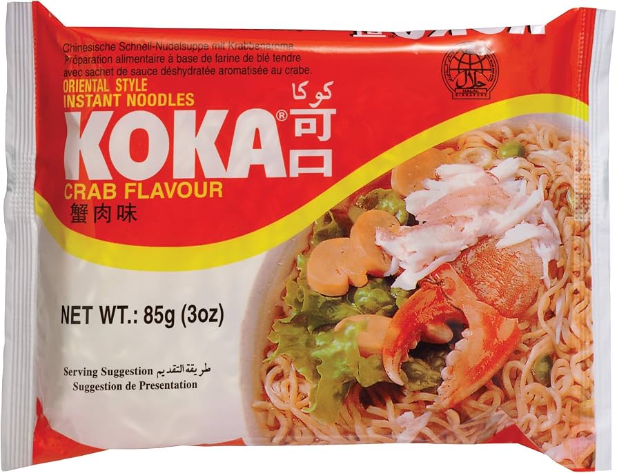 KOKA NOODLES CRAB FLAVOUR
