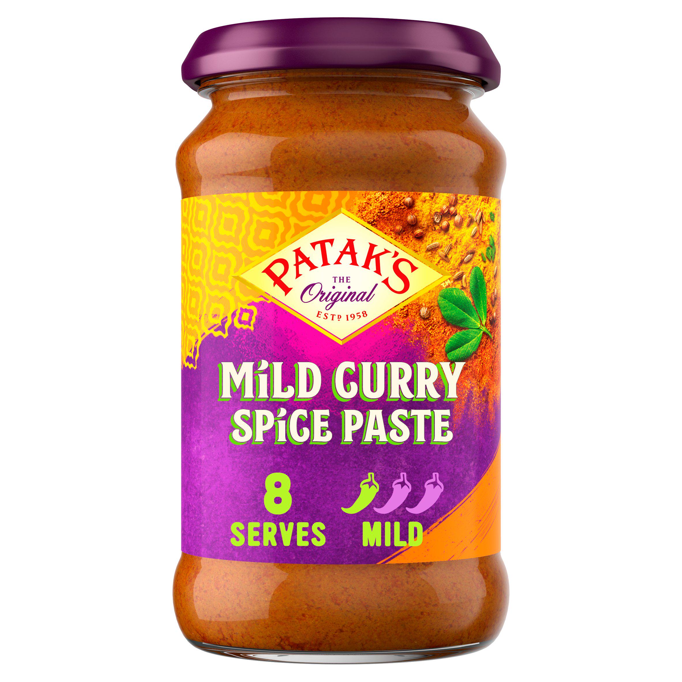 PATAKS MILD CURRY SPICE PASTE