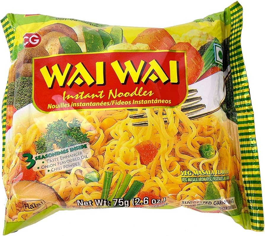 WAI WAI VEG MASALA NOODLES