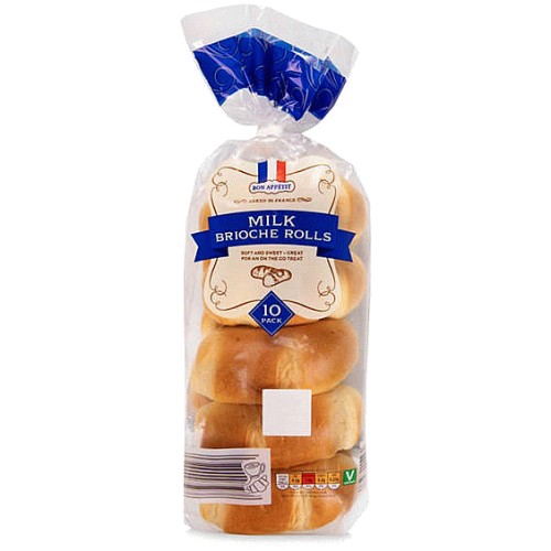 LB MILK BRIOCHE ROLLS