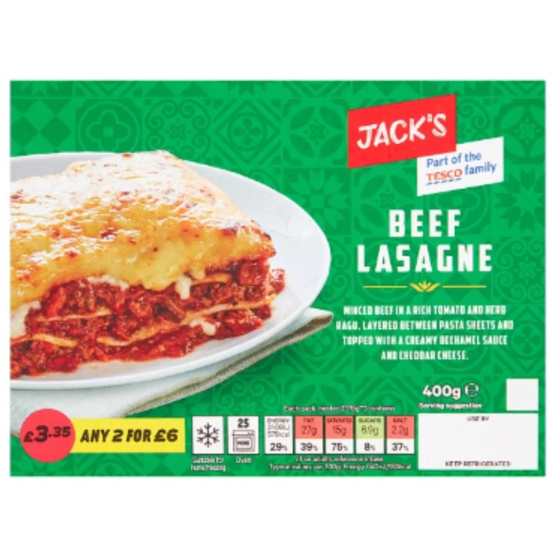 JACKS LASAGNE PM119
