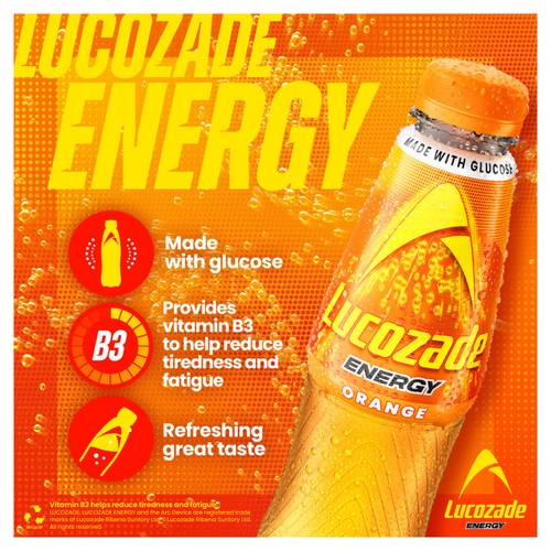 LUCOZADE ENERGY ORANGE PM200