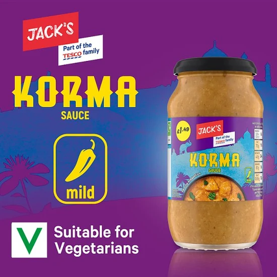 JACKS KORMA SAUCE PM139