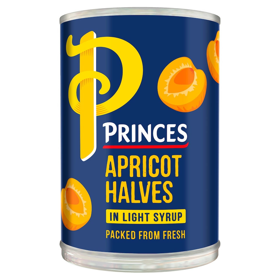 PRINCES APRICOT HALVES/SYRUP