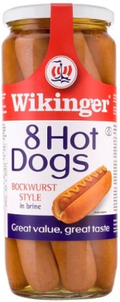 WIKINGER 8 HOT DOGS