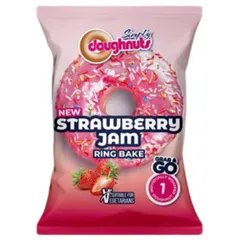 STRAWBERRY JAM RING DOUGHNUT
