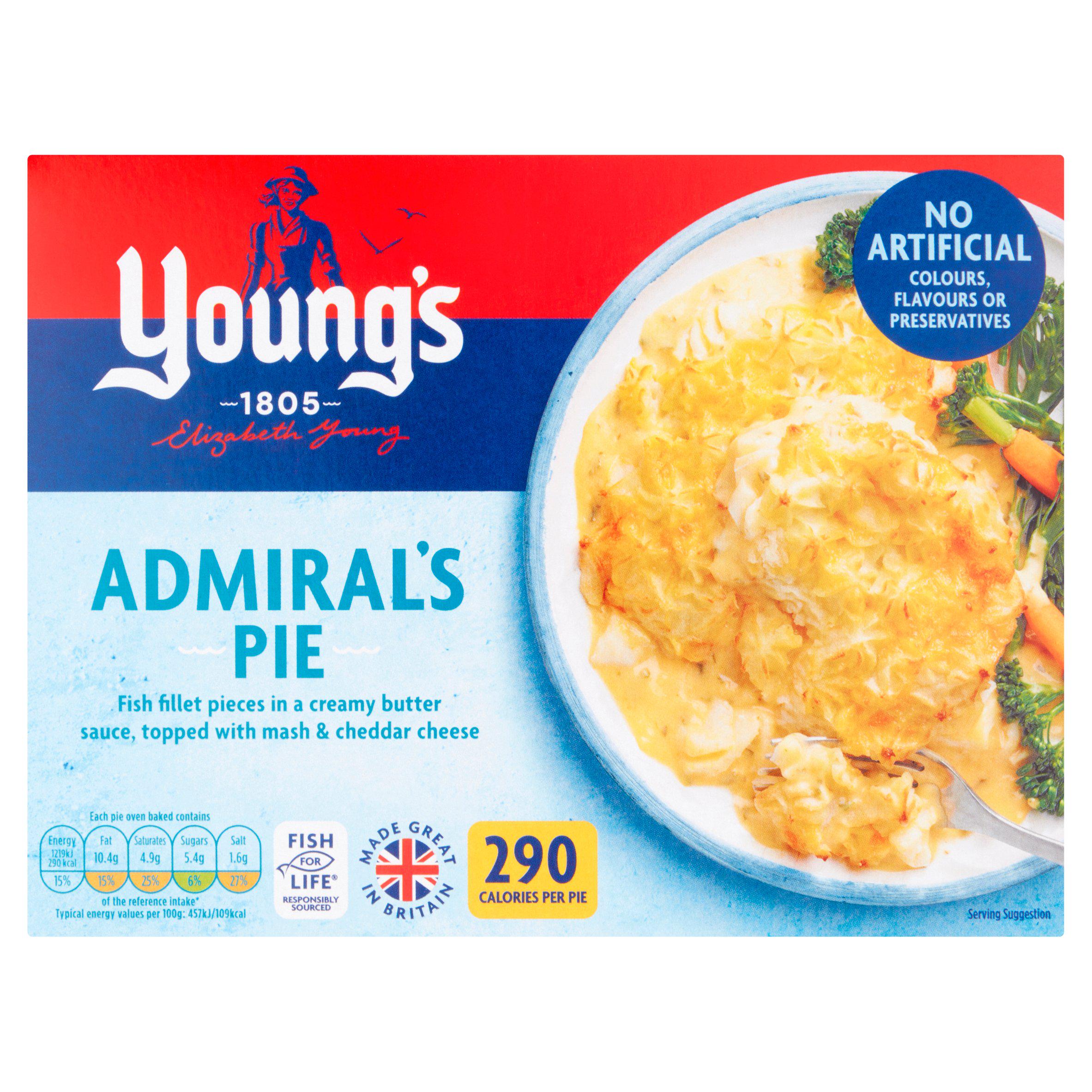YOUNGS ADMIRALS PIE
