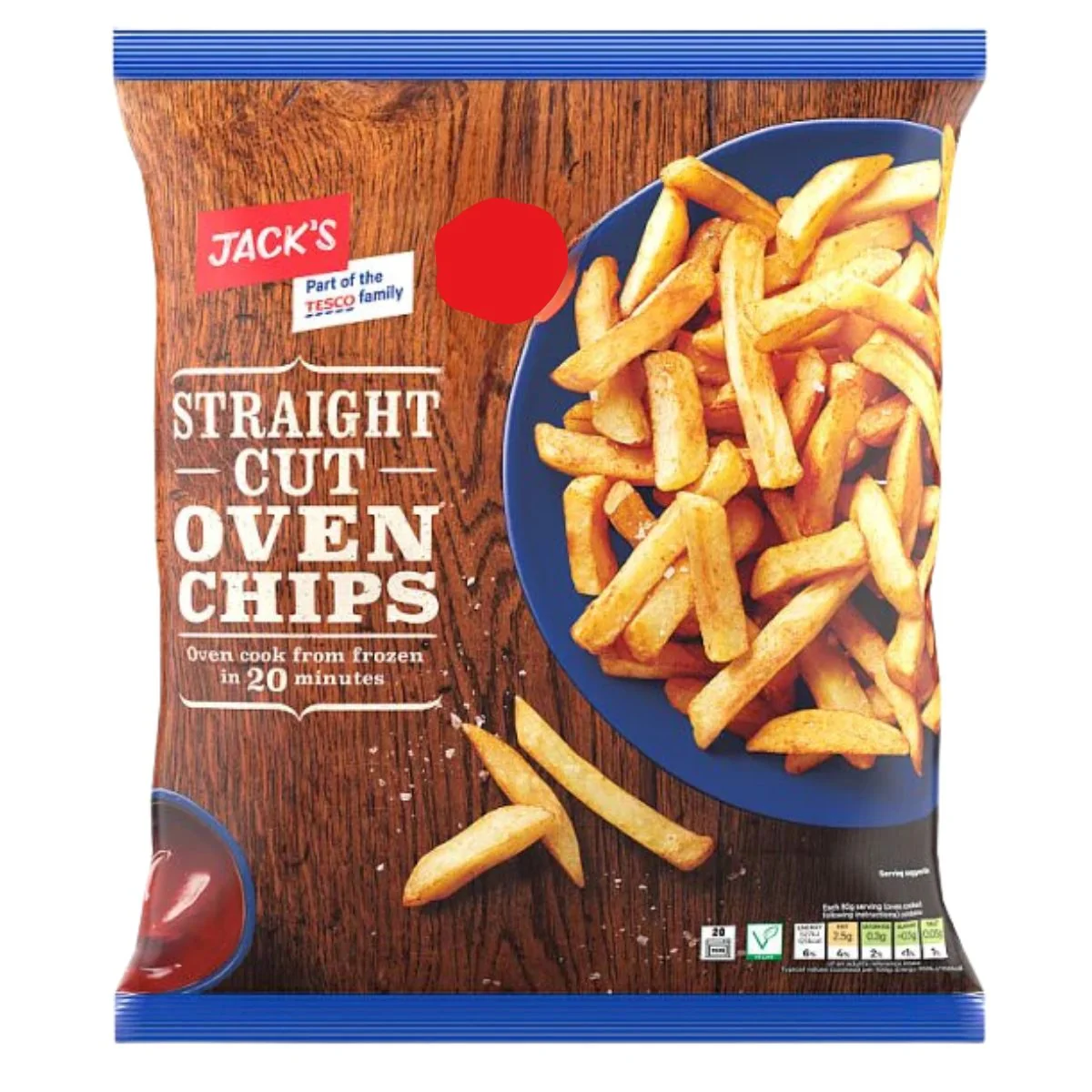 JACKS STRAIGHT CHIPS PM179