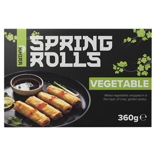 VEGETABLE SPRING ROLLS