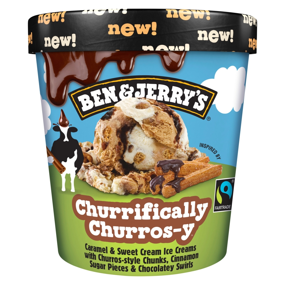 B&J CHURROS ICE CREAM