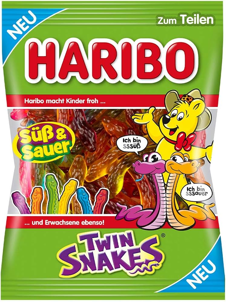 HARIBO TWIN SNAKES PM125