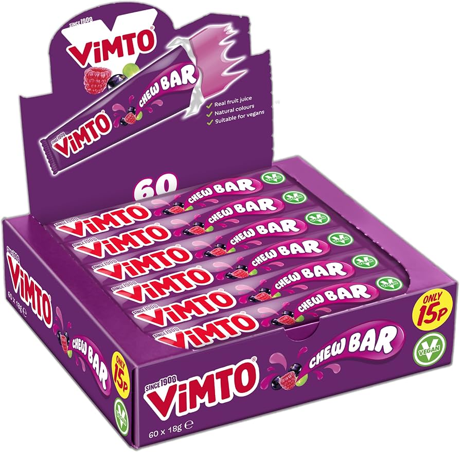 VIMTO ORIGINAL CHEW BAR PM20