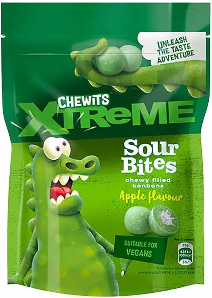 CHEWITS XTREMELY SOUR APPLE