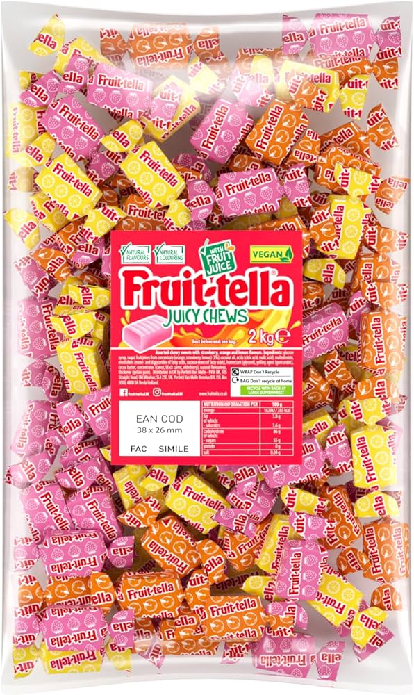 FRUITELLA JUICY CHEWS VEGAN