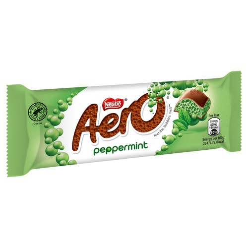 AERO BUBBLY PEPPERMINT BAR P